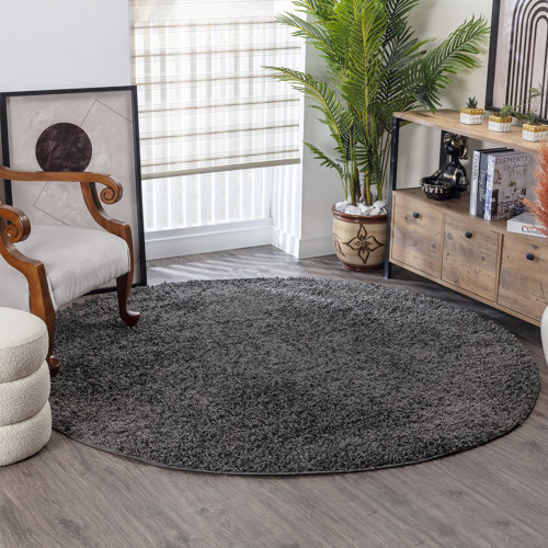 Surya B.V. Fivelands Handwoven Dark Grey Rug & Reviews | Wayfair.co.uk